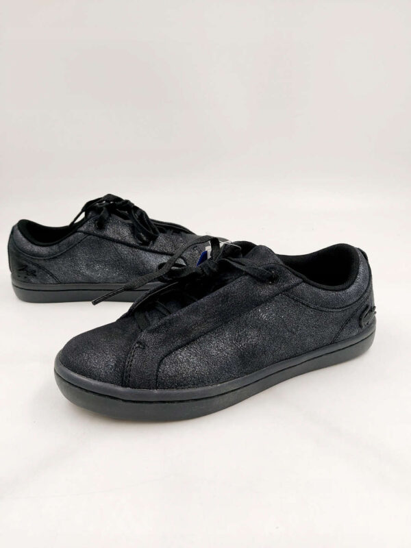 LACOSTE Sneakersy metaliczne suede R,35,5 LA92L
