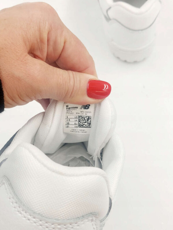 Buty dziecięce New Balance PHB550WK białe R.35 NE5S