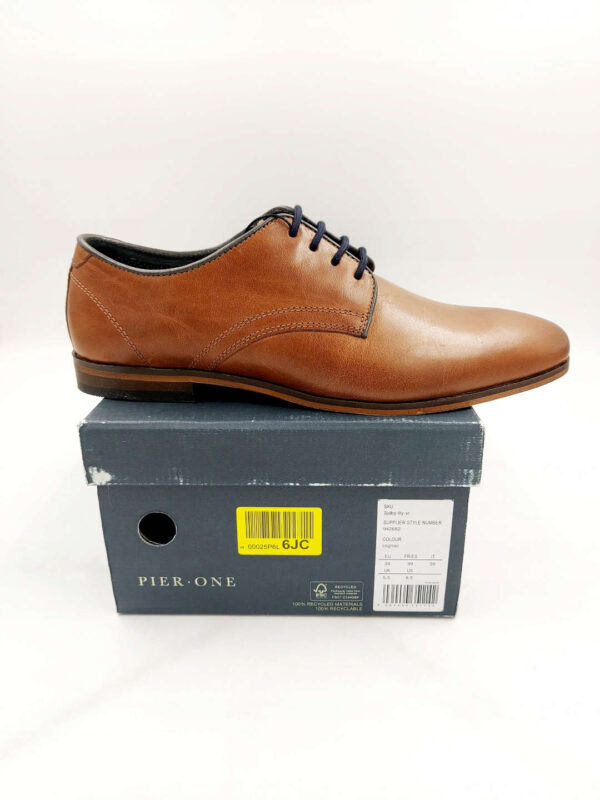 PIER ONE MĘSKIE PÓŁBUTY BRĄZOWE R.39 PI25S