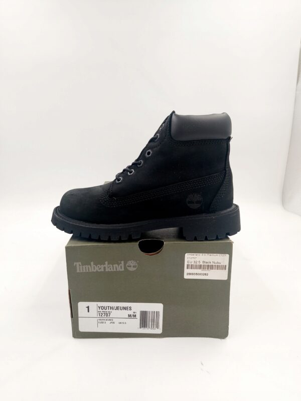 Buty dziecięce czarne TIMBERLAND R.32,5 TTI8S