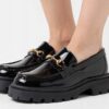 Sneakersy damskie Buffalo białe na dużej platformie R.41 BU12W