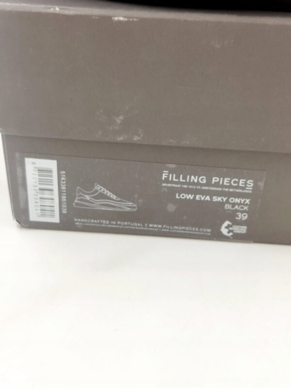 Buty sneakersy skórzane czarne Filling Pieces R.39 FI75G