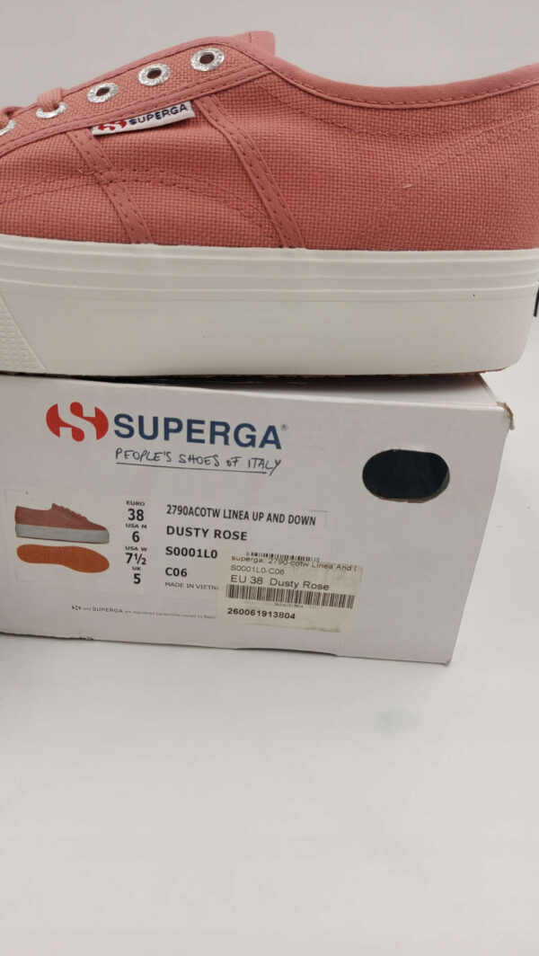 Tenisówki na platformie SUPERGA R.38 SU7L