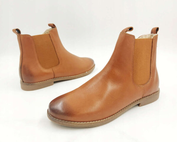 Buty Friboo Botki skórzane ocieplane R.36 FR72L
