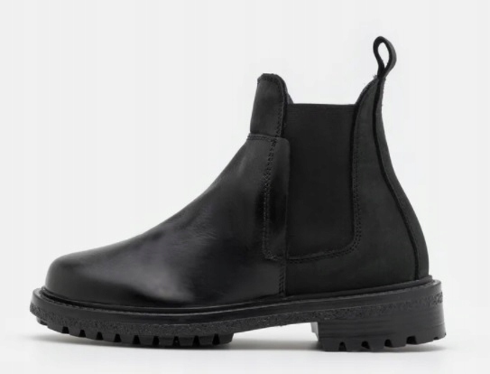 1108fdead30507deeebffa3dbf98d2b0.jpg DECHASE Botto botki skórzane unisex R.39 DE01L