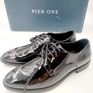 Półbuty lakierowane czarne UNISEX PIER ONE R.38 PI81E