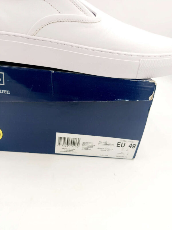 SNEAKERSY NISKIE BIAŁE POLO RALPH LAUREN R.49 PO53S