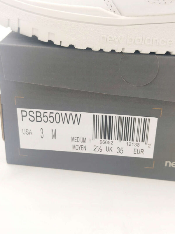 Buty dziecięce New Balance PHB550WK białe R.35 NE5S