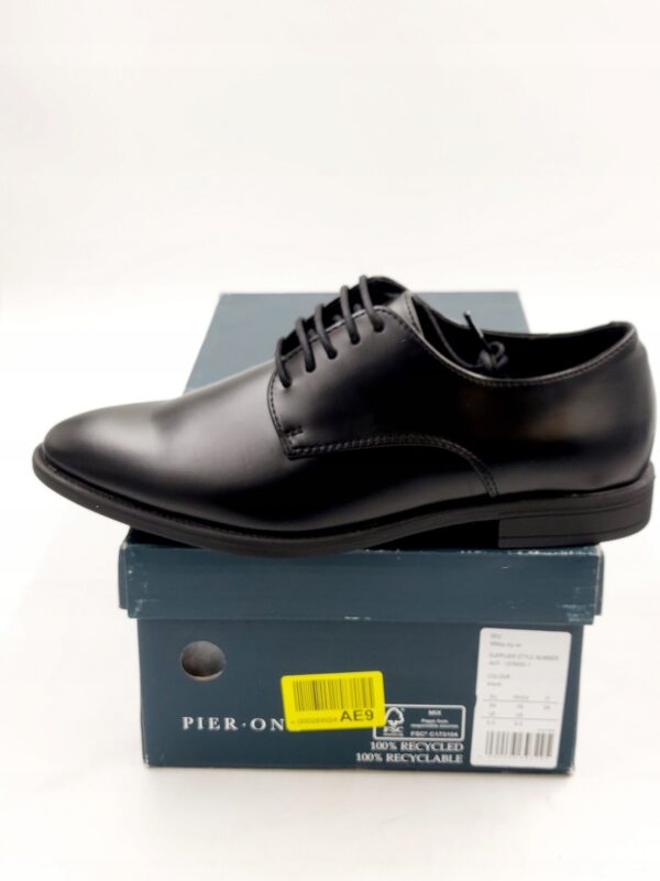 17daea1a14b1d283d9973afa4f9d0f08.jpg Pier One Eleganckie półbuty czarne R.39 PI81A