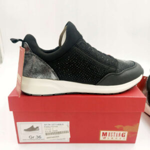 1928627d46c72cfa3be3628628cbfb15.jpg Buty damskie Sneakersy czarne Mustang R,36 MU62S