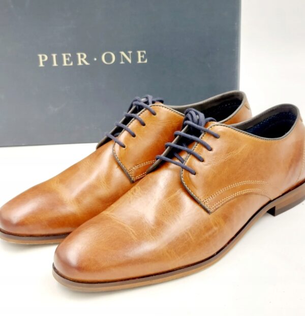PIER ONE MĘSKIE PÓŁBUTY BRĄZOWE R.39 PI22D