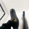 Damskie botki skórzane na małym obcasie czarne ZIGN R.36 ZI8G