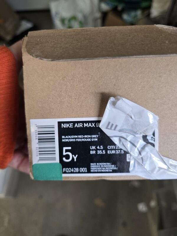Trampki damskie buty sportowe NIKE AIR MAX 90 sneakersy czarne R.37,5 NI12F NI32E