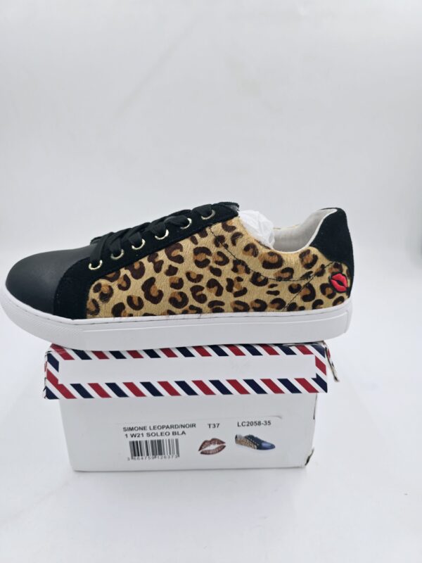 Buty damskie Sneakersy  leopard BONS  BAISERS de PANAME  SIMONE R.37  BO7R