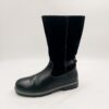 Kozaki Friboo czarne skórzane kozaki R.36 FR34G