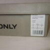 Espadryle na koturnie brązowe ONLY R.37 ON90W