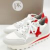 Sneakersy damskie białe PEER KAISER biało czerwone R.35,5 PE53D