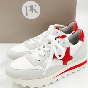 Sneakersy damskie białe PEER KAISER biało czerwone R.35,5 PE53D
