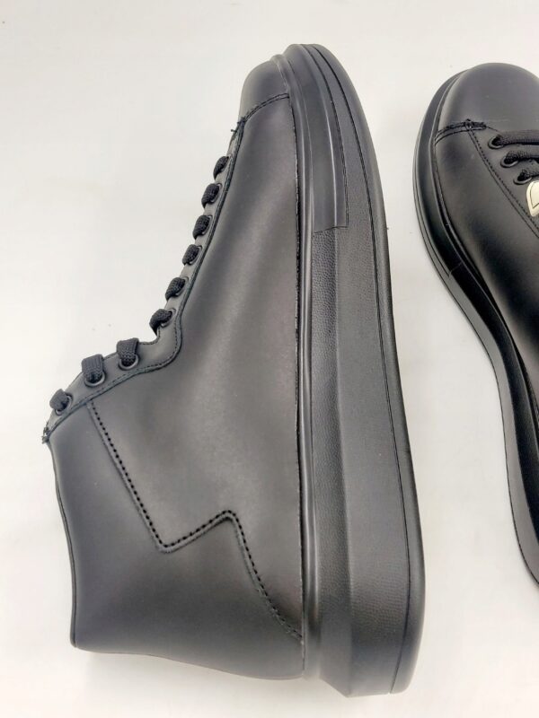 Sneakersy skórzane wysokie GUESS SOLERNO czarne R.43 GU83d
