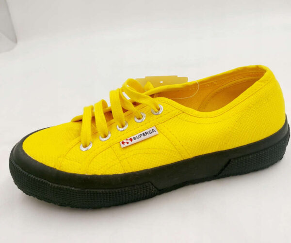 Tenisówki żółte SUPERGA R.35 SU72M