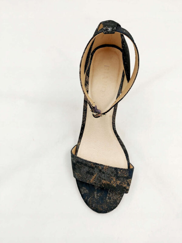 BIANCO buty skórzane sandały na obcasie R.37 BI24X