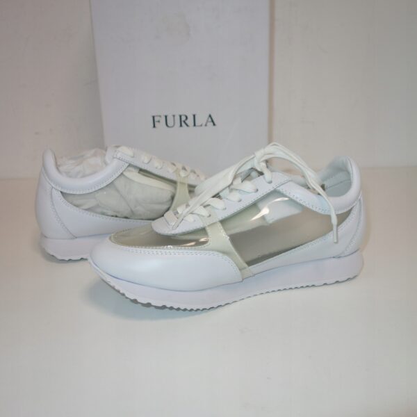 FURLA RUN CANDY białe sneakers niskie R.35/36 FU4C