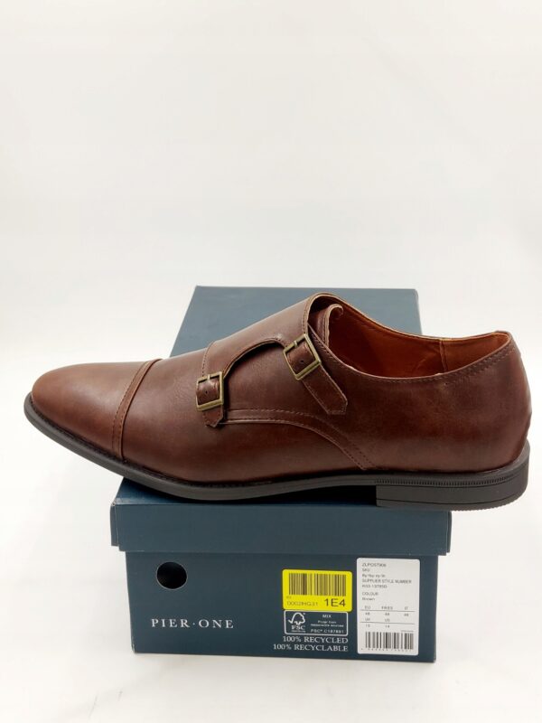 Półbuty męskie loafersy brązowe Pier One R.48 PI9L