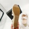 Białe sandały espadryle na koturnie RAID Wide R.40 RA63F