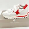 Sneakersy damskie białe PEER KAISER biało czerwone R.35,5 PE53D