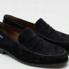 Loafersy Męskie zamszowe półbuty BEN SHERMAN R.40 BE53E