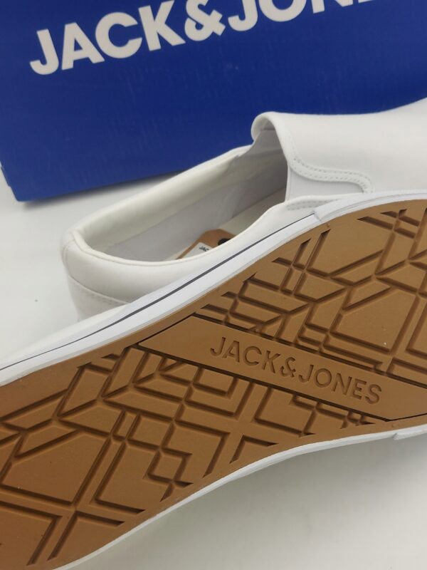 Męskie trampki wsuwane białe Jack & Jones R.45 JA7S