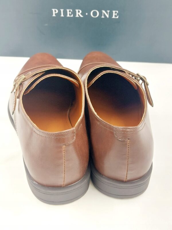 Półbuty męskie loafersy brązowe Pier One R.48 PI9L