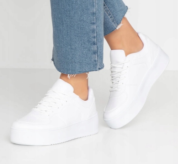 Nly by Nelly Sneakersy na platformie R.40 NL24L