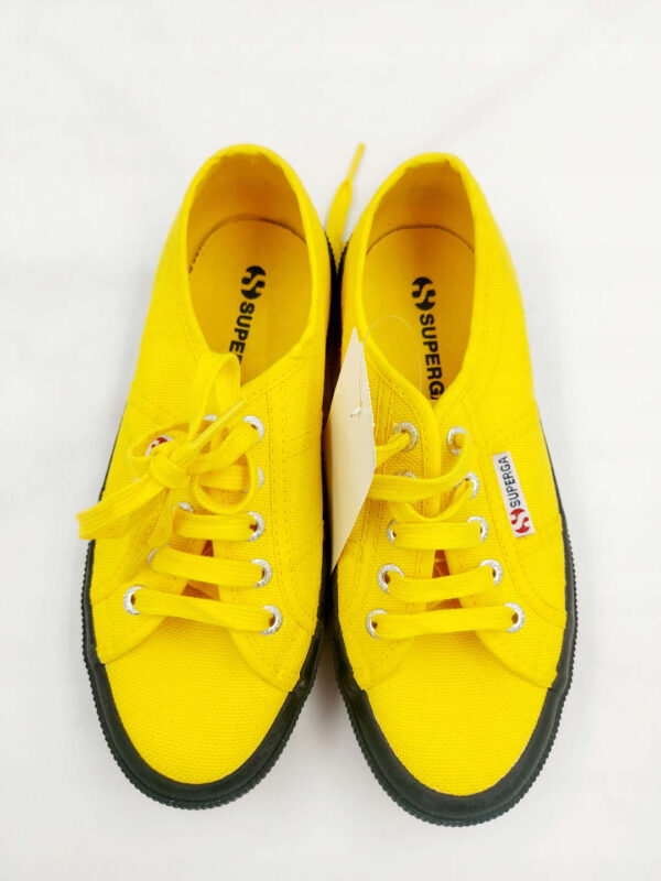 Tenisówki żółte SUPERGA R.35 SU72M