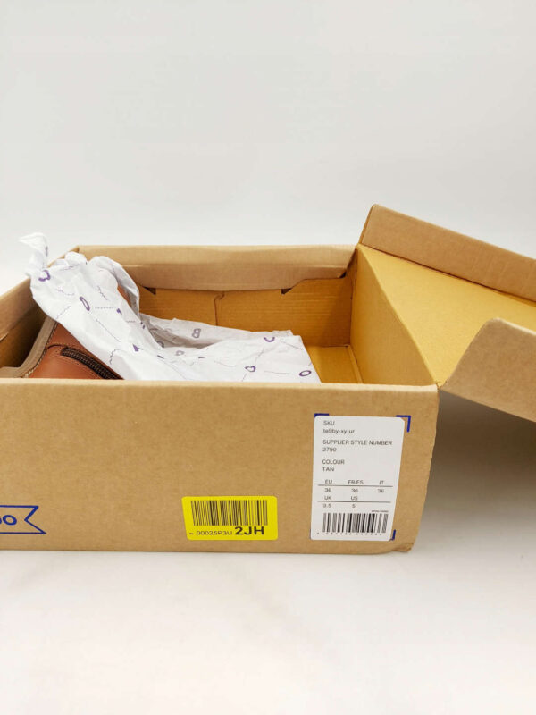 Buty Friboo Botki skórzane ocieplane R.36 FR72L