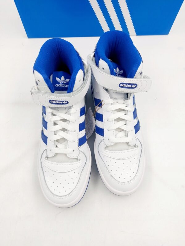 Sneakersy wysokie skórzane UNISEX ADIDAS Forum Mid R.36,5 AD7F