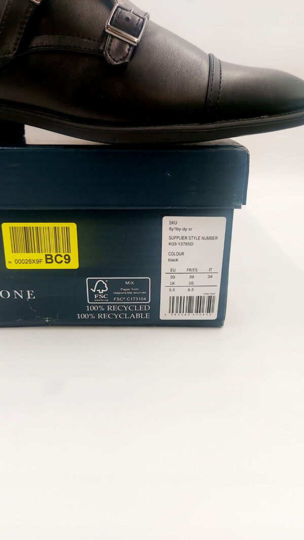 Pier One męskie czarne półbuty R,39 PI51M