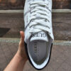 Sneakersy ze skóry białe GUESS na platformie UNISEX R.42 GU32Q