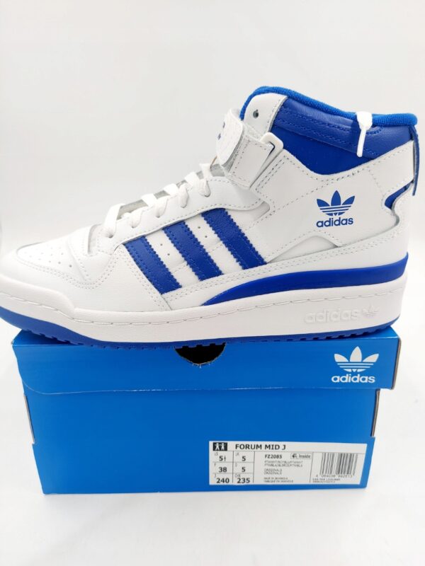 Damskie sneakersy wysokie skórzane UNISEX ADIDAS Forum Mid R.38 AD23A