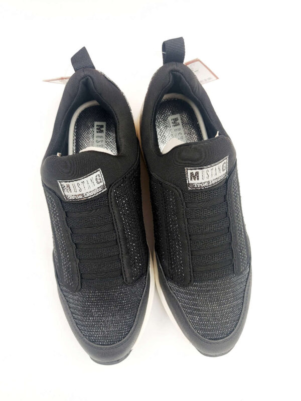 Buty damskie Sneakersy czarne Mustang R,36 MU62S