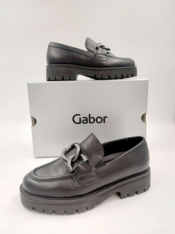 Damskie półbuty loafersy GABOR R.35 GA19S