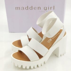 Steve Madden girl Sohoo sandały na obcasie białe R.37 ST52S