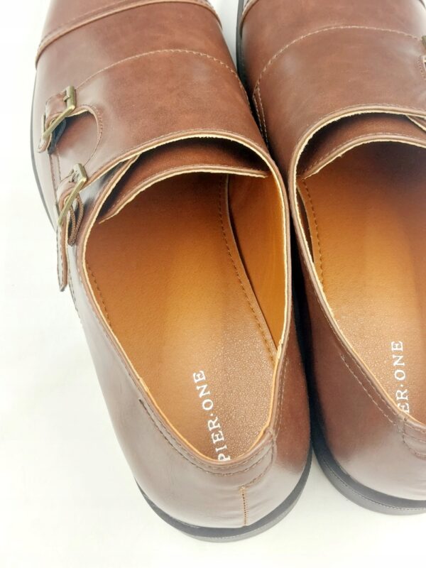 Półbuty męskie loafersy brązowe Pier One R.48 PI9L
