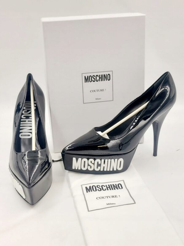 Damskie czółenka na obcasie na obcasie MOSCHINO R.41 MO88G