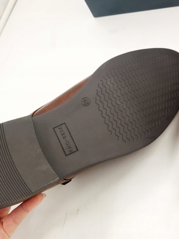 Półbuty męskie loafersy brązowe Pier One R.48 PI9L