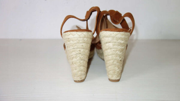 Espadryle na koturnie brązowe ONLY R.37 ON90W
