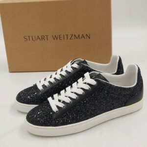 6021fea5214396b7e26e3fd883d10885.jpg Damskie Sneakersy brokatowe STUART WEITZMAN R.36 ST5L