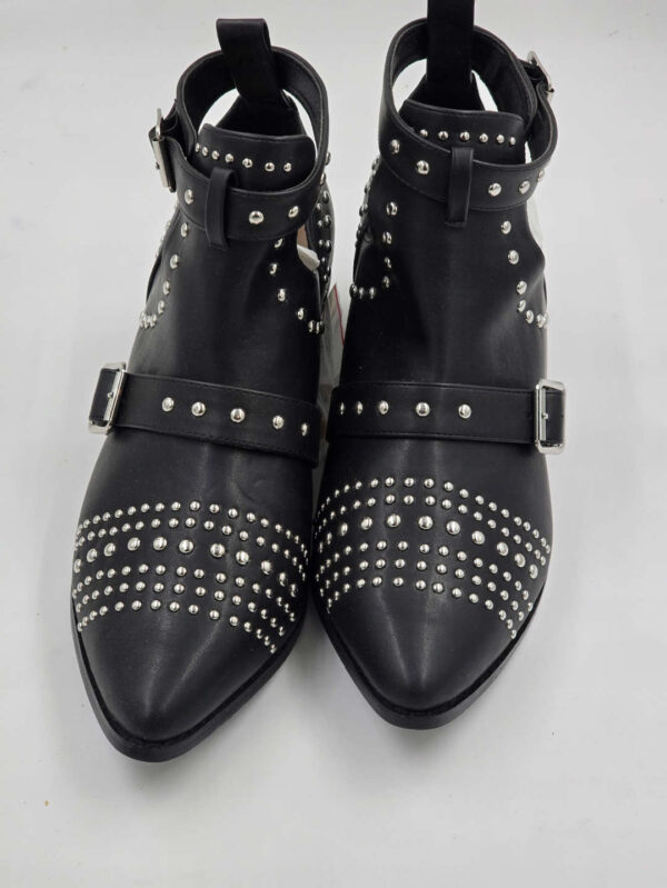 Damskie botki czarne na obcasie CITY CHIC szerokie R.42 CH75T