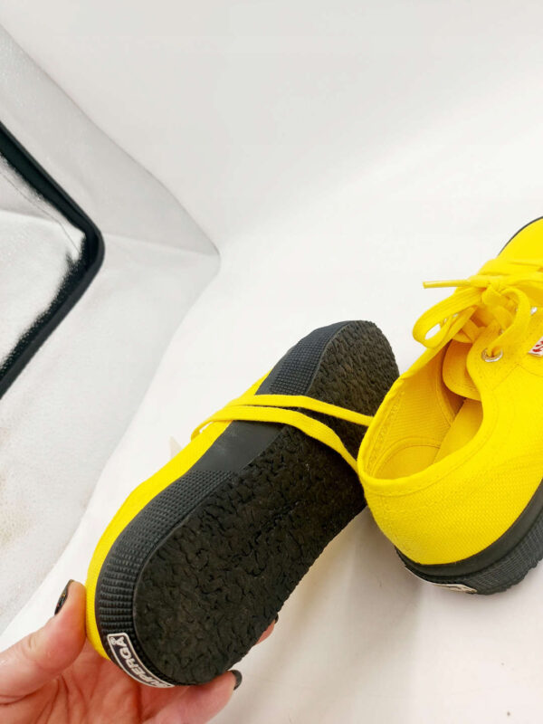 Tenisówki żółte SUPERGA R.35 SU72M