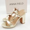 Anna Field damskie złote sandały na słupku R.39 AN73F